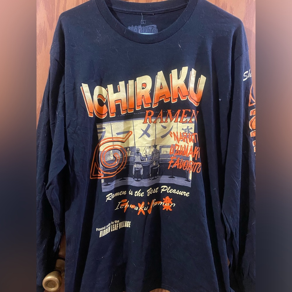 Long sleeve ramen shirt. Never worn w/tags size L-Xl